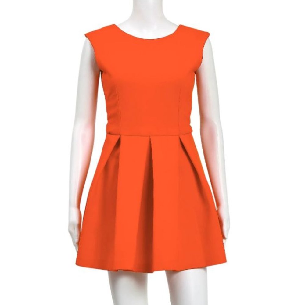 AQ/AQ FLOYD MINI DRESS ORANGE US 6